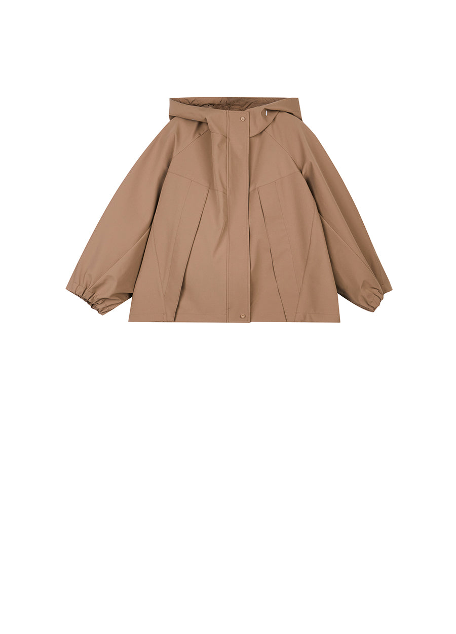 Coat / jnby by JNBY Short Hooded Trench Coat