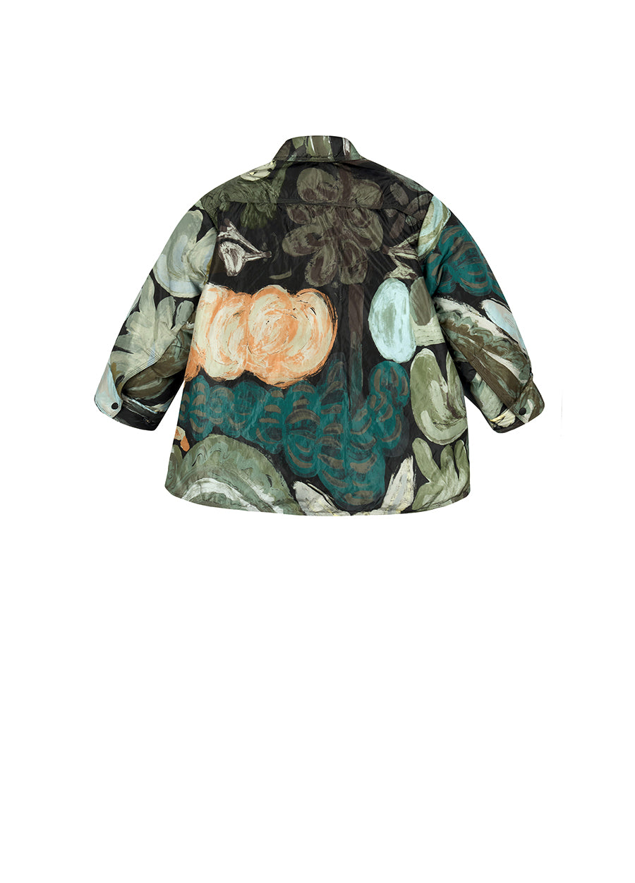 Coat / jnby by JNBY All Over Print Down Coat