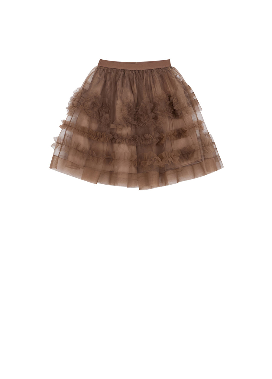Skirt / jnby by JNBY Tulle-panels Skirt