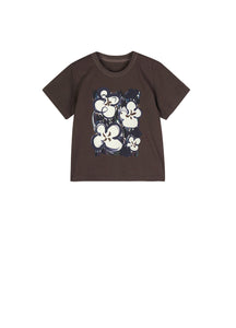 T-shirt / jnby by JNBY Floral Prints Cotton T-shirt