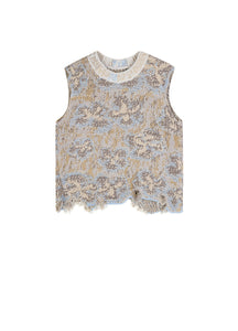 Vest /  jnby by JNBY Relaxed Floral Sweater Vest