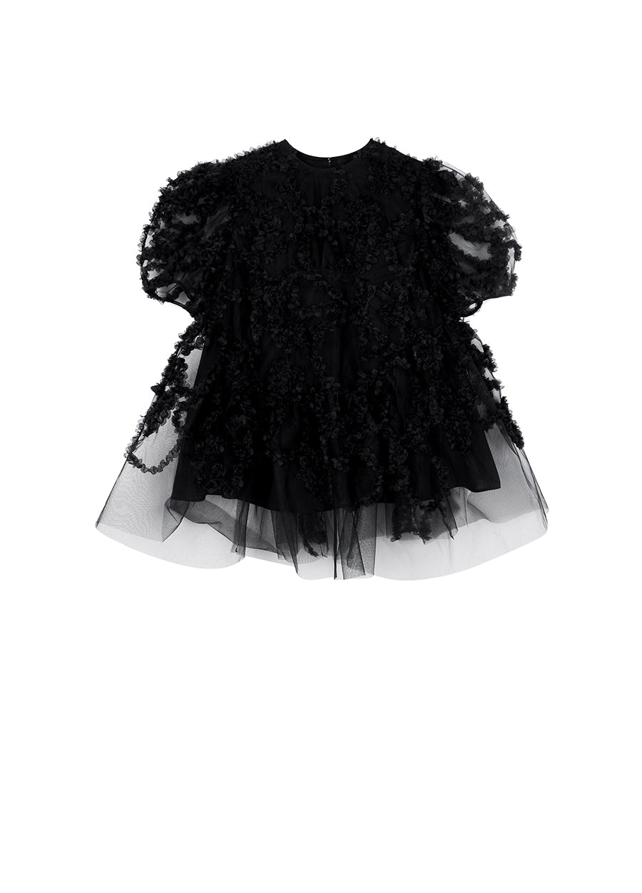 Dress / jnby by JNBY Oversized Pleated Party Dress