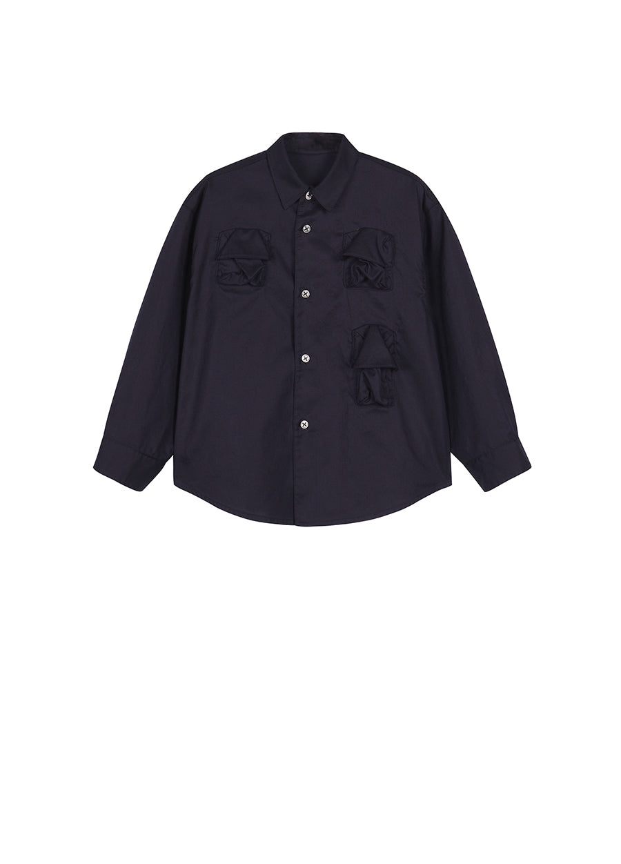 Shirt / jnby by JNBY Twill Long-sleeved Shirt