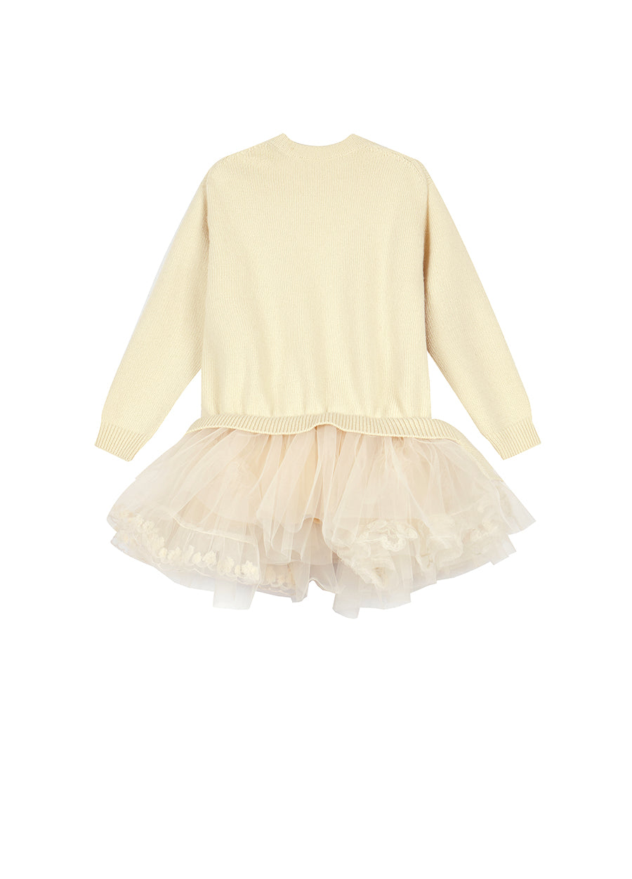 Dress / jnby by JNBY Relaxed Wool Tulle Dress