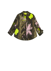 Shirt / jnby by JNBY Floral Cotton Oversized Shirt
