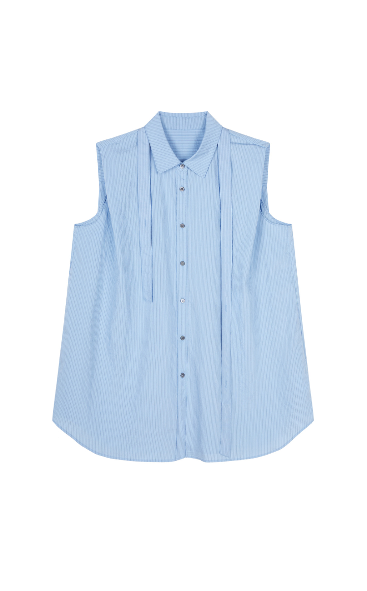 Shirt / JNBY Textured Modal Sleeveless Shirt