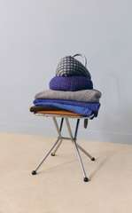 Neck Pillow / JNBYHOME Cotton-Poly Plaid Jacquard Neck Pillow