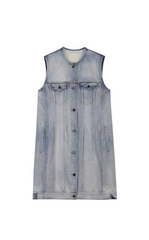 Dress / JNBY Sleeveless Denim Dress