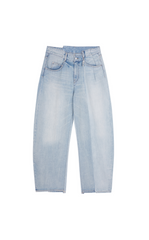 Pants / JNBY Cuffed Banana Fit Ultra-Long Denim Trousers