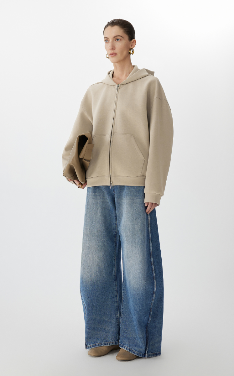 Pants / JNBY Raw Hem Banana Jeans