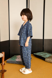 Loungewear / JNBYHOME Kids' Short-sleeve Two-piece Pajama set (100% cotton)