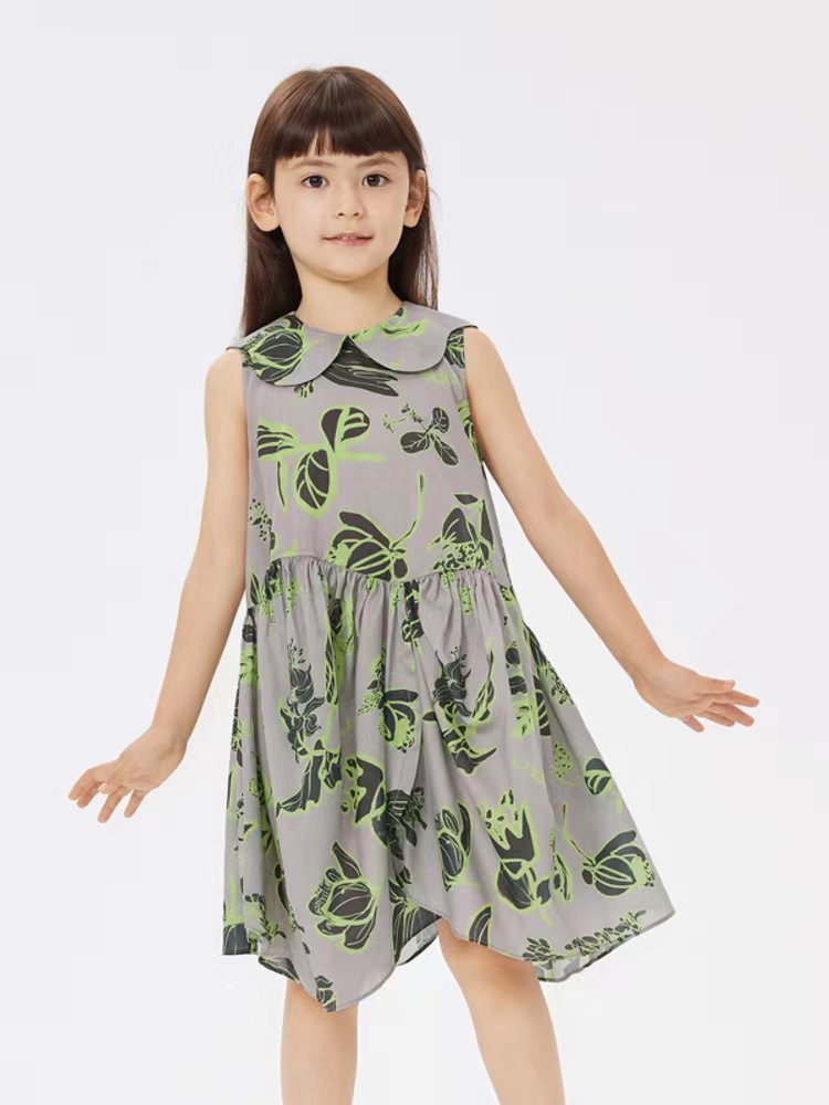 Dresses / jnby by JNBY Loose Fit Full Floral Print Sleeveless Dress