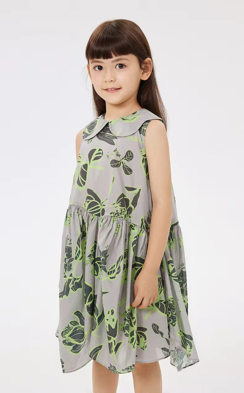 Dresses / jnby by JNBY Loose Fit Full Floral Print Sleeveless Dress