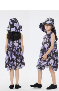 Dresses / jnby by JNBY Loose Fit Full Floral Print Sleeveless Dress
