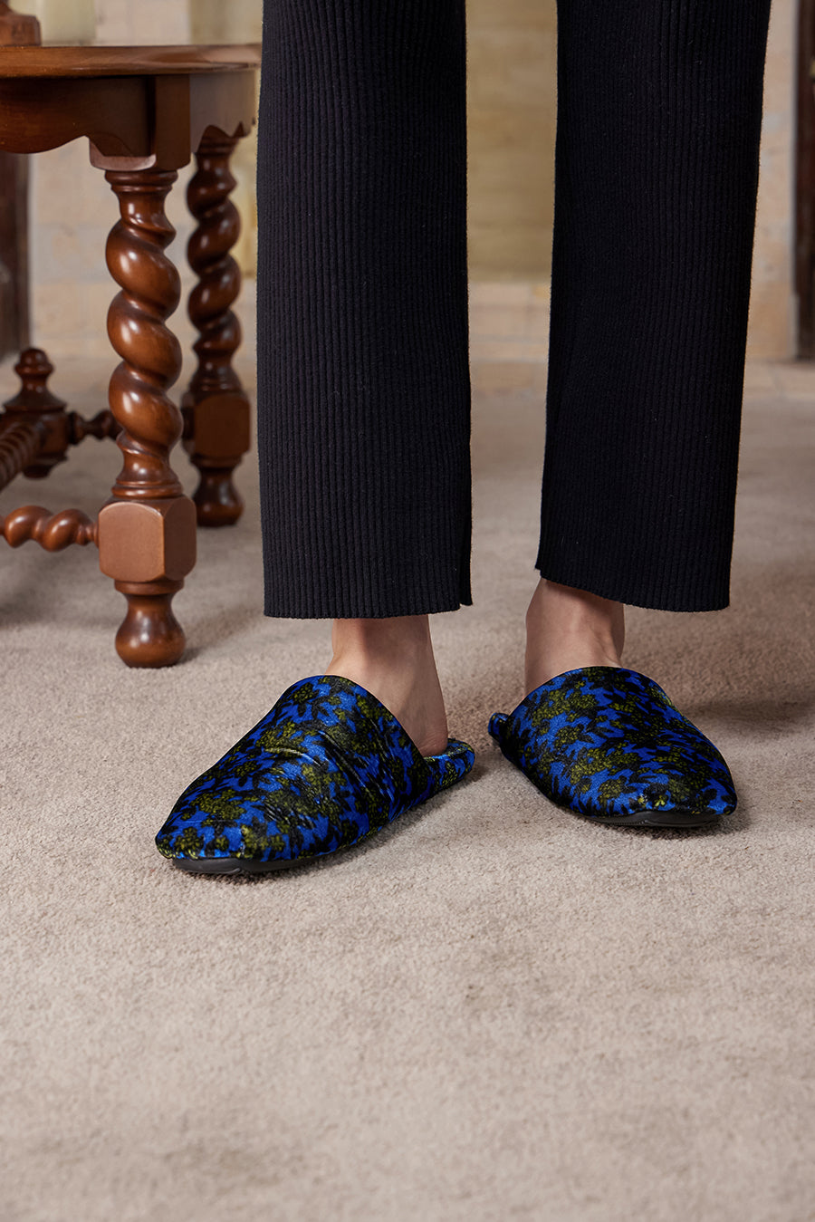 Slippers / JNBYHOME Floral Print Slippers