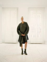 Dress / JNBY Oversize Crew Neck Wool Sweater Dress