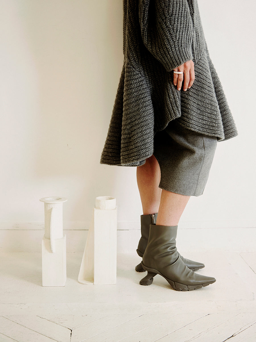 Dress / JNBY Oversize Crew Neck Wool Sweater Dress