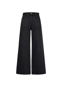 Pants / JNBY Relaxed Cotton Flared Jeans