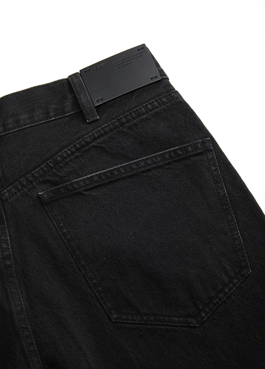 Pants / JNBY Relaxed Cotton Flared Jeans