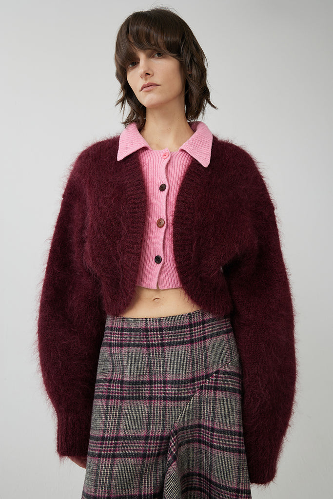 JOLIE vegan mohair jacket - Marshmellow