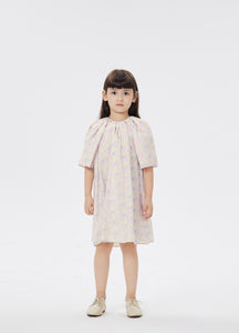 Dresses / jnby by JNBY Bowknot Print Short Sleeve Dress