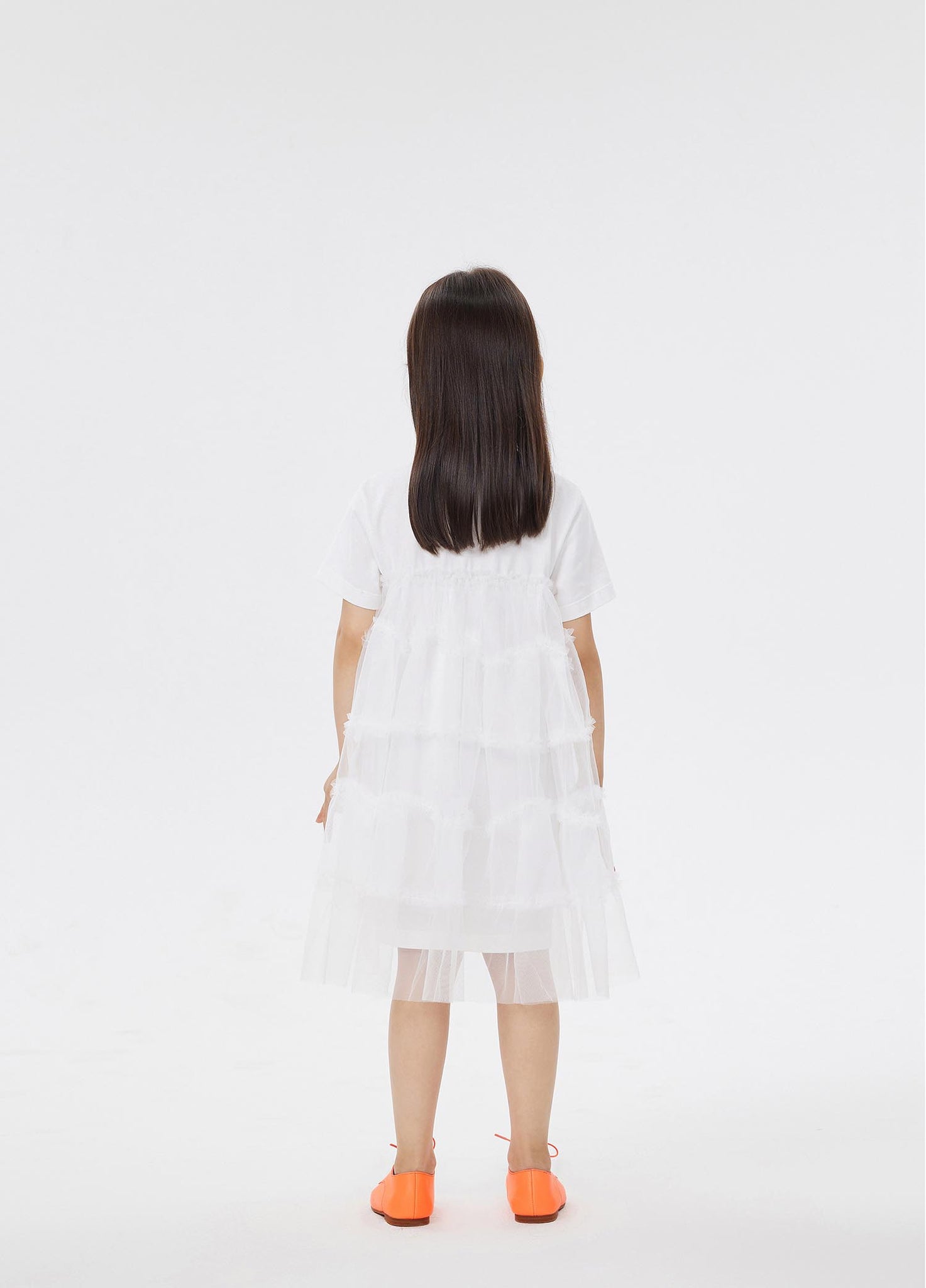 Dresses / jnby by JNBY Crewneck Patchwork Short Sleeve Dress