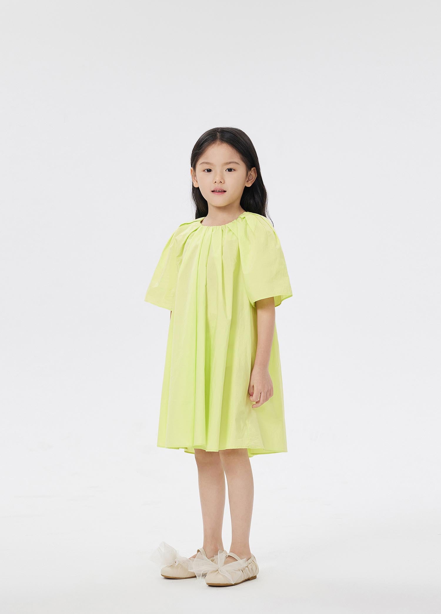 Dresses / jnby by JNBY Loose Fit Short Sleeve Dress (100% Cotton)