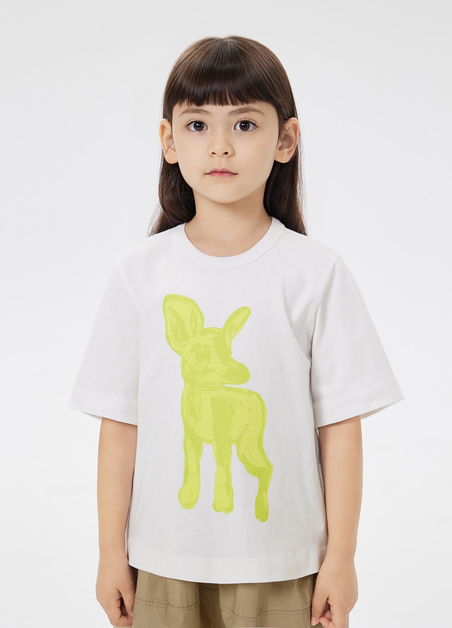 T-Shirt / jnby by JNBY Deer Printed Short Sleeve T-Shirt