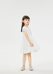 Dress / jnby by JNBY Solid A-Line Short Sleeve Dress