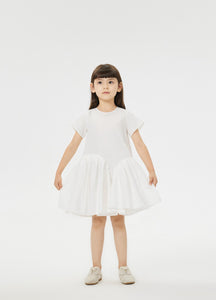 Dress / jnby by JNBY Solid A-Line Short Sleeve Dress
