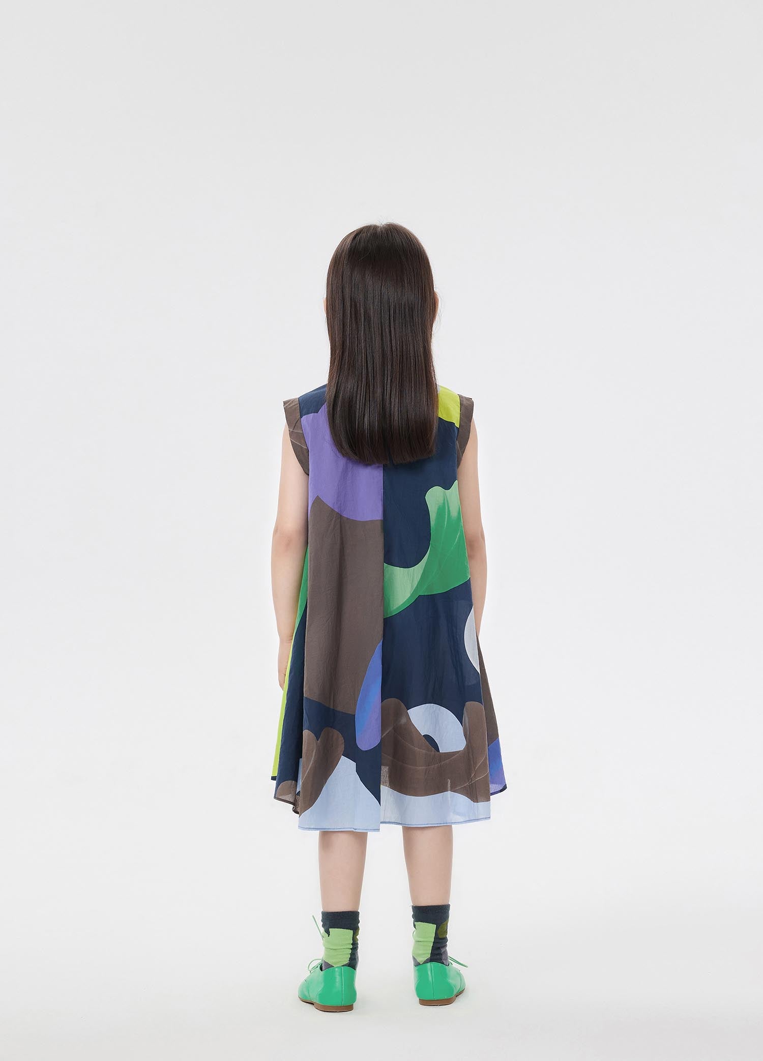 Dresses / jnby by JNBY Multi-Color Printing Sleeveless Dress