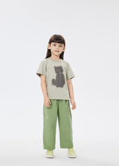 T-Shirt / jnby by JNBY Front Print Short Sleeve T-Shirt