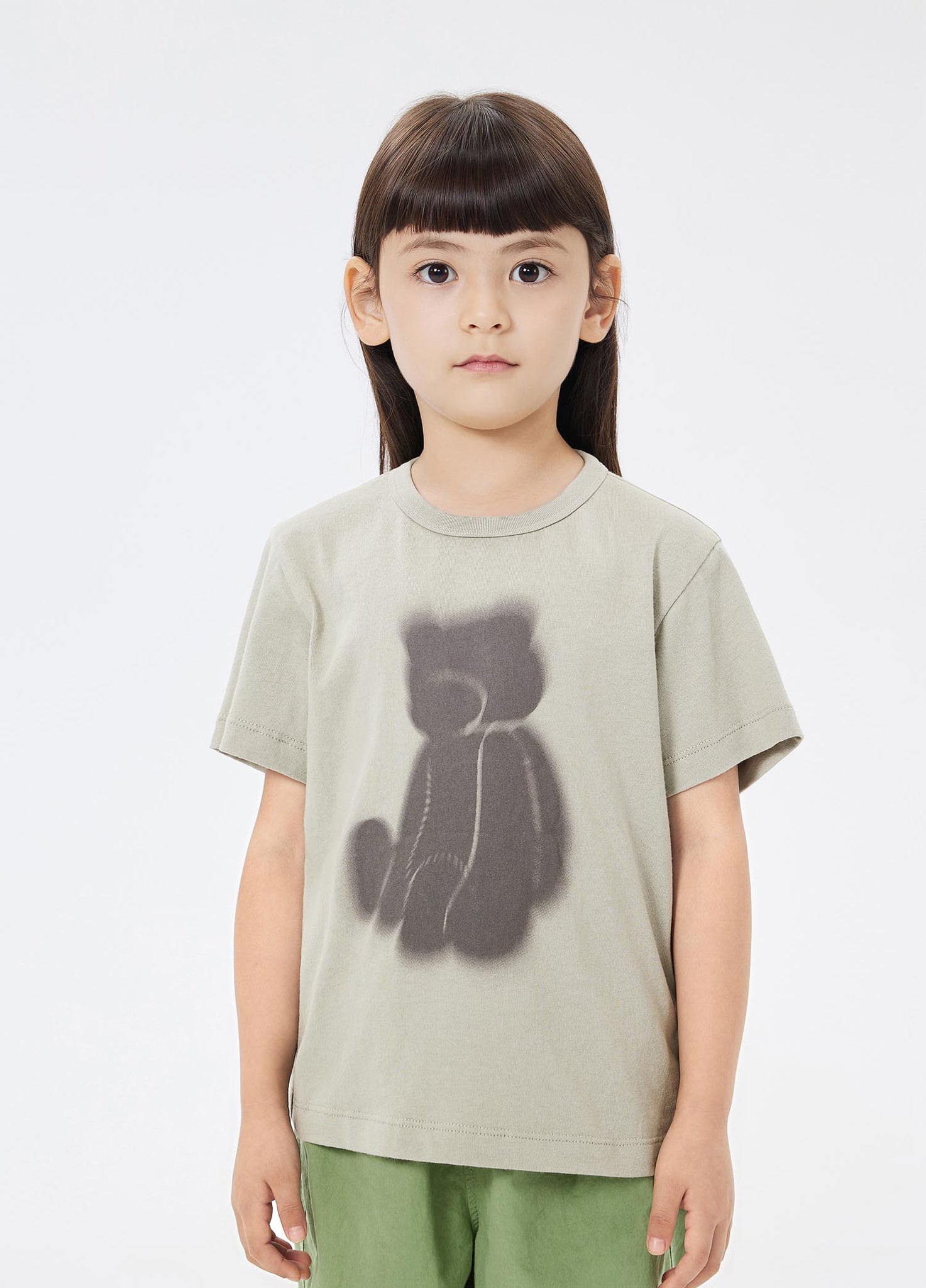 T-Shirt / jnby by JNBY Front Print Short Sleeve T-Shirt
