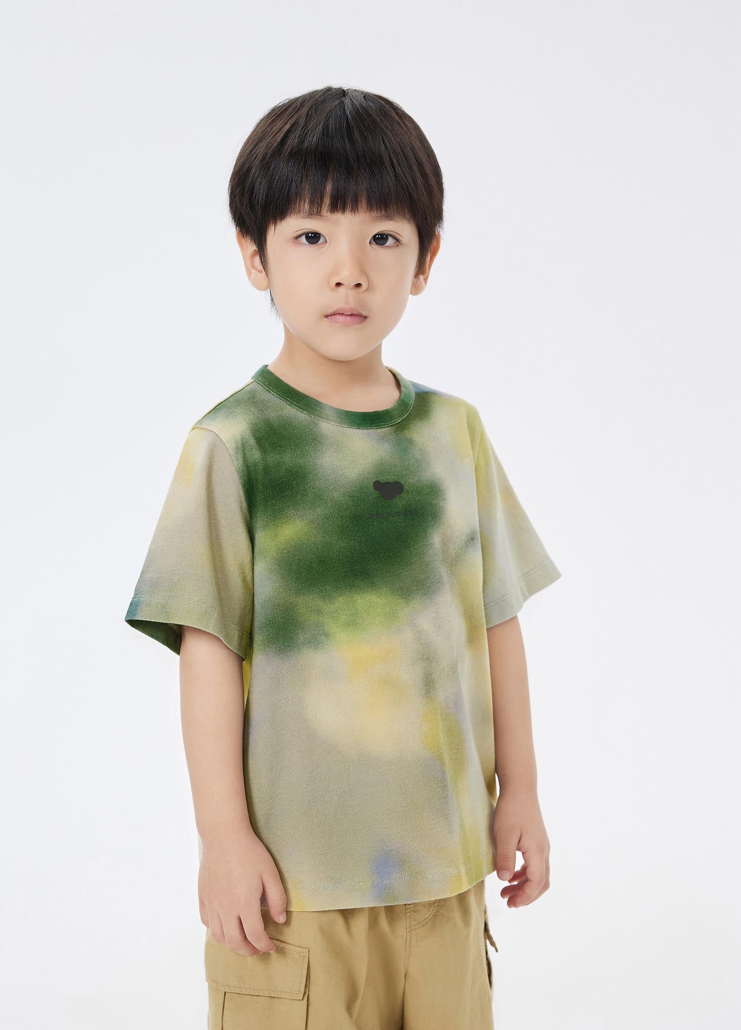 T-Shirt / jnby by JNBY Gradient Print Short Sleeve T-Shirt