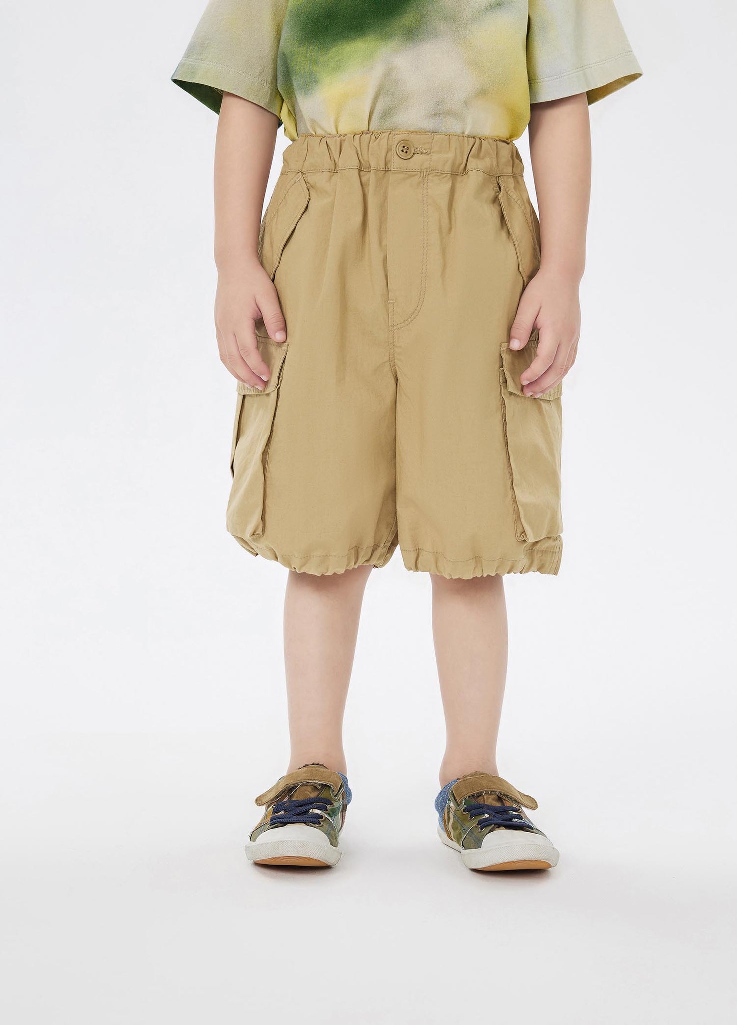 Shorts / jnby by JNBY Loose Fit Cotton-Linen Blended Shorts