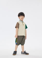 Shorts / jnby by JNBY Front-Back Color-Contrast Shorts