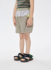 Shorts / jnby by JNBY Color Contrast Patchwork Shorts