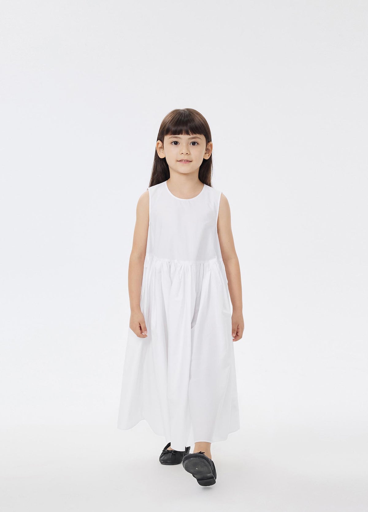 Dress / jnby by JNBY Solid A-Line Sleeveless Dress