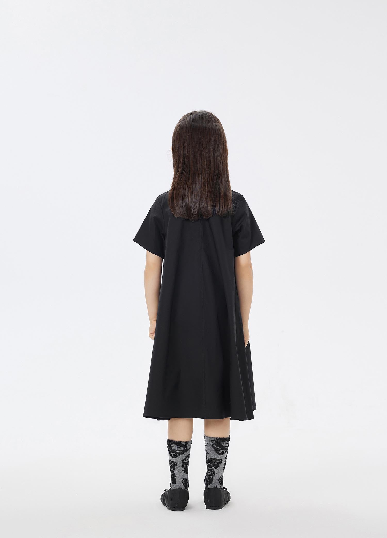 Dress / jnby by JNBY Solid Loose Fit Short Sleeve Dress