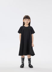 Dress / jnby by JNBY Solid Loose Fit Short Sleeve Dress