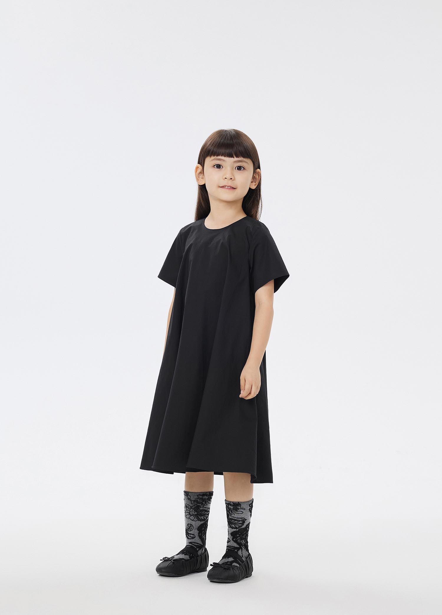 Dress / jnby by JNBY Solid Loose Fit Short Sleeve Dress