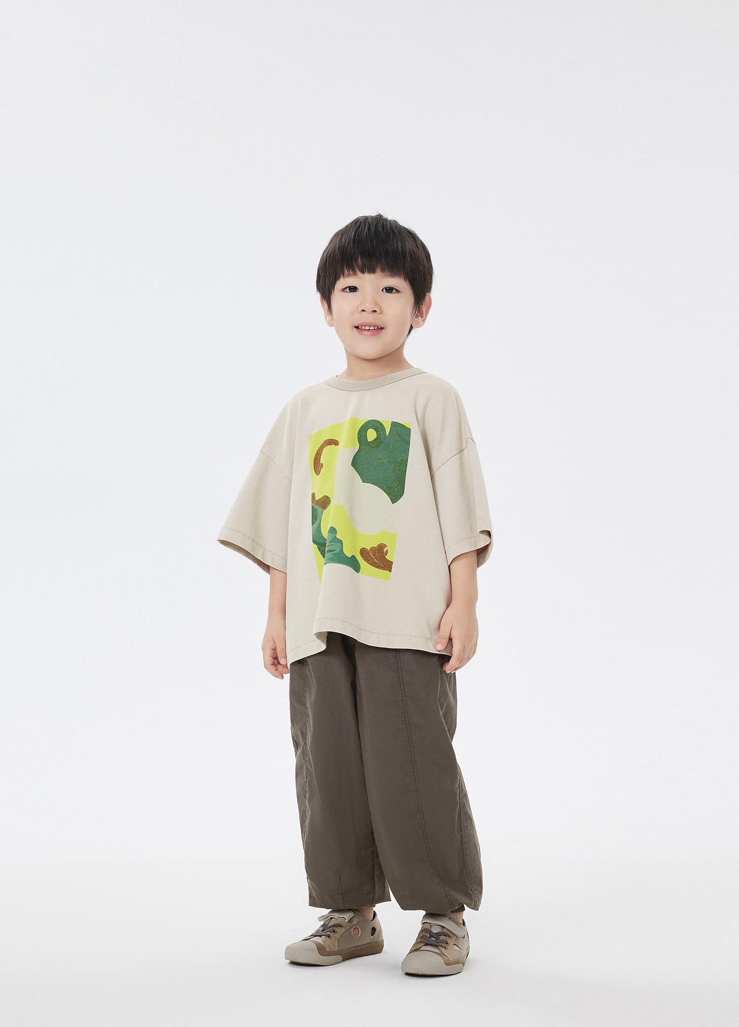 Pants / jnby by JNBY Loose Fit Linen Blended Pants