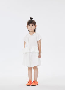 Dresses / jnby by JNBY Solid V-Neck Short Sleeve Dress