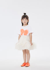 T-Shirt / jnby by JNBY Front Print Short Sleeve T-Shirt