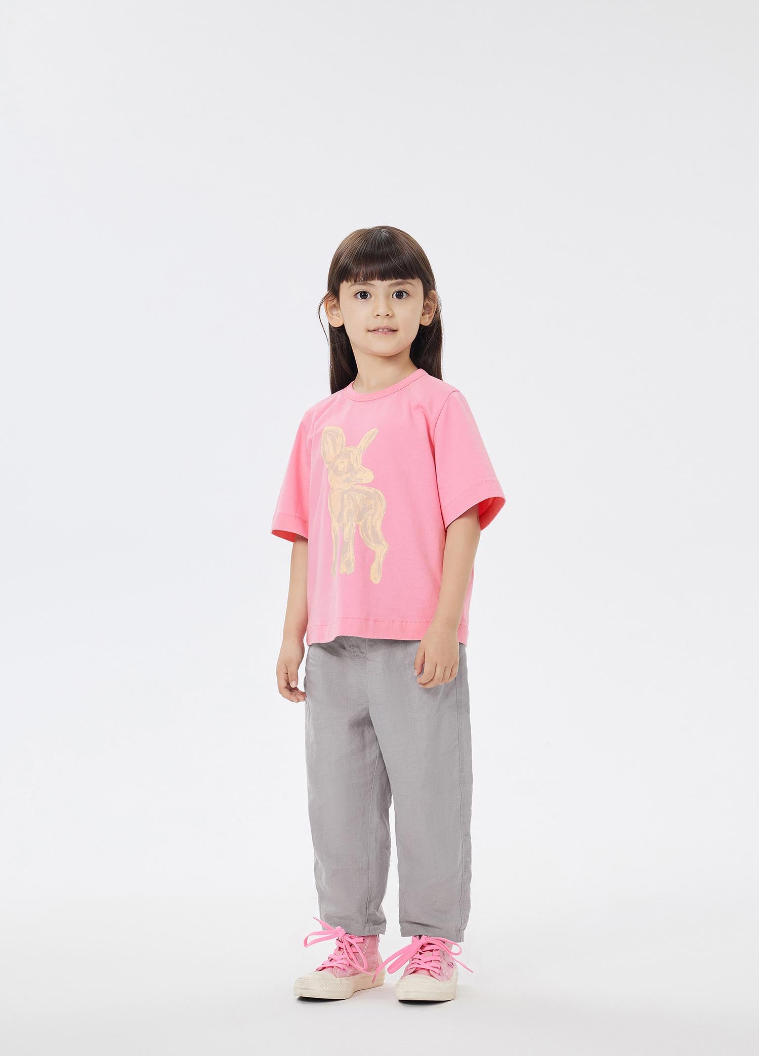 T-Shirt / jnby by JNBY Deer Printed Short Sleeve T-Shirt