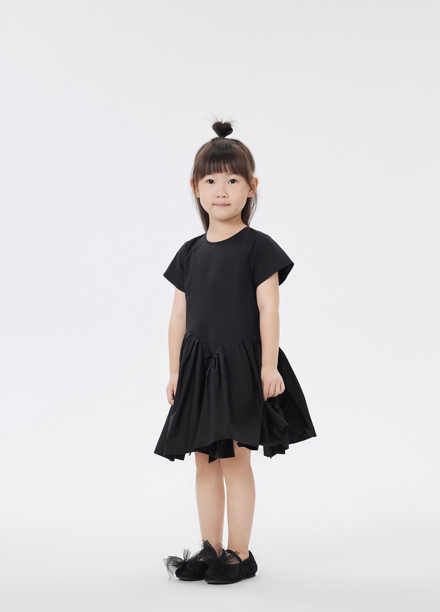 Dress / jnby by JNBY Solid A-Line Short Sleeve Dress