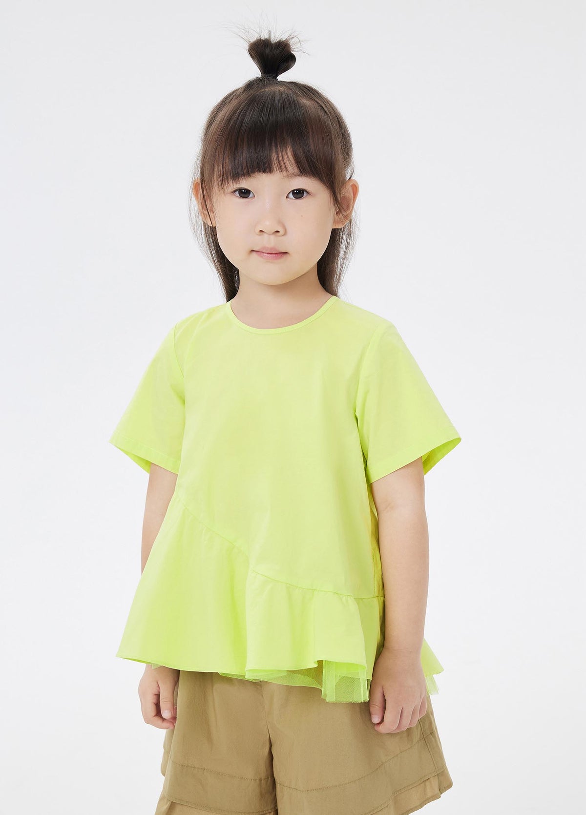 Shirt / jnby by JNBY Crewneck Short Sleeve Top