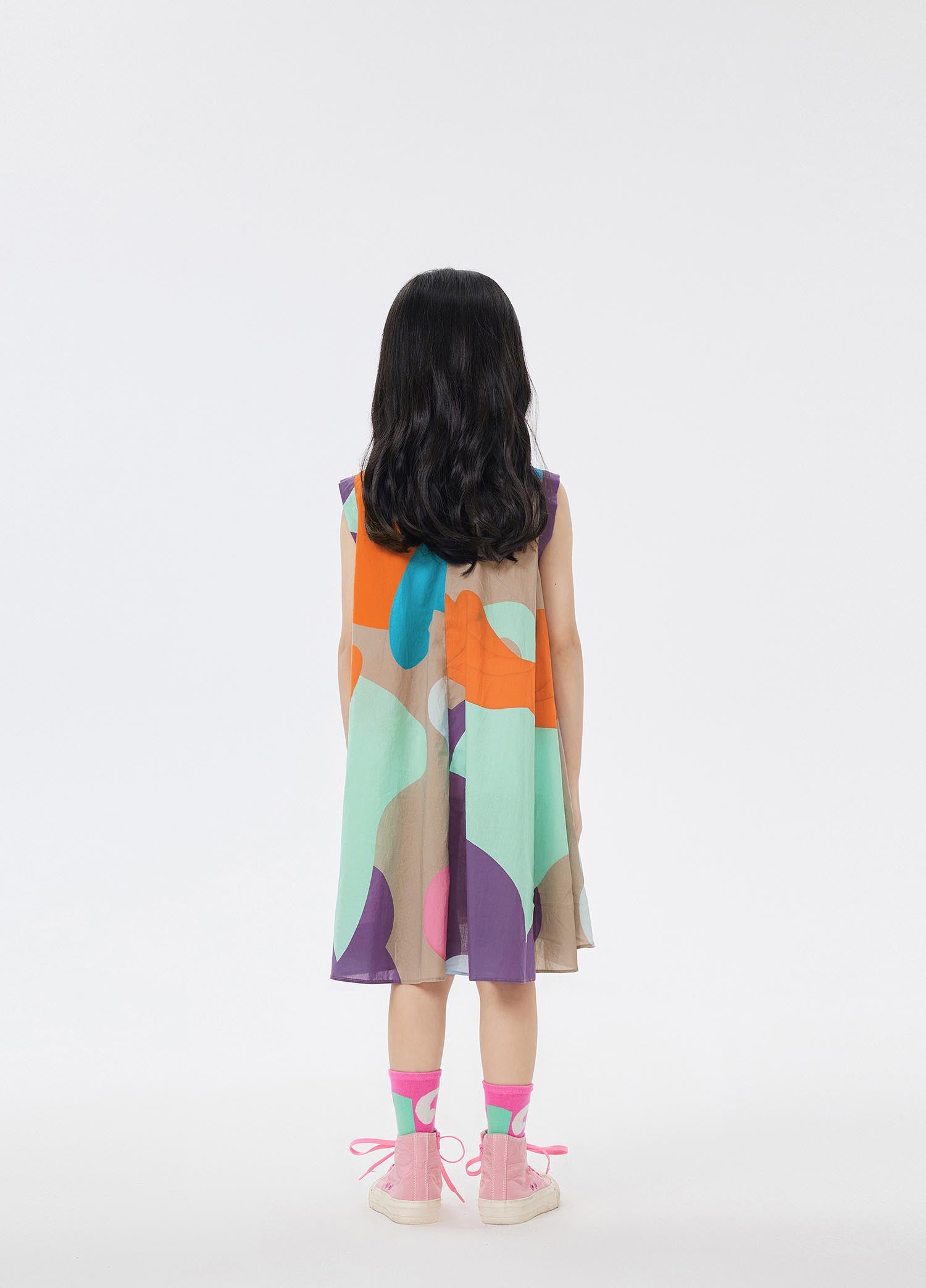 Dresses / jnby by JNBY Multi-Color Printing Sleeveless Dress