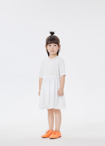 Dresses / jnby by JNBY Crewneck Jersey Patchwork Short Sleeve Dress