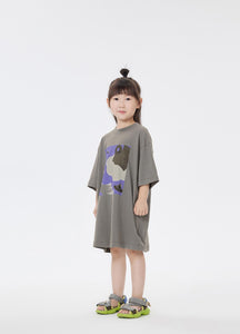 Dresses / jnby by JNBY Loose Fit Printed Short Sleeve Dress